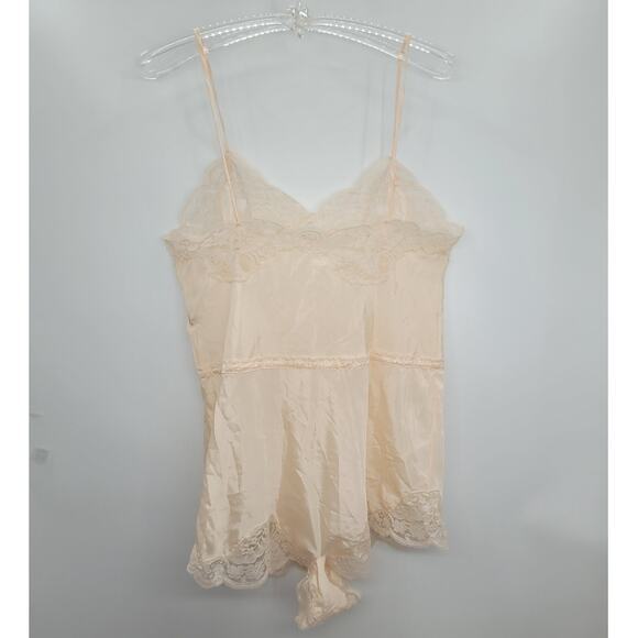 Eve Stillman for Neiman Marcus Lace Drawstring Bottom Snap Vintage 60s Teddy - Picture 3 of 16